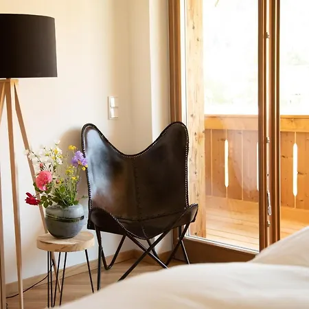 Apartmán Alpenseensucht Naturferienappartements „dirndl“ *